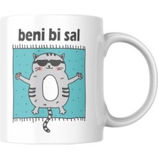 Die Grup Beni Bi Sal Baskılı Kupa Bardak Hediyelik Çay Kahve Kupası