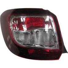 Oto101 Dacıa Sandero- 13/16; Stop Lambası Sol Koyu Kırmızı/beyaz (Stepway) (Füme) (Mars)