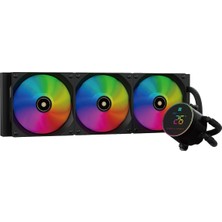 Die Grup Thermalright Frozen Magic 360 Digital Argb Black 360MM Intel-Amd Uyumlu Işlemci Sıvı Soğutucu