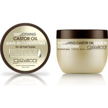 Die Grup Giovanni Smoothing Castor Oil Durulanmayan Saç Kremi 340ML
