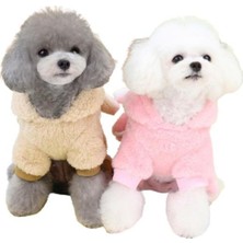 Die Grup Glipet Havuçlu Polar Köpek Kıyafeti Pembe Xl