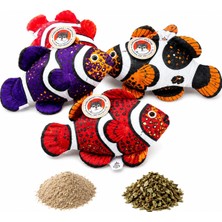 Die Grup Matatabi & Catnip Zilli ve Hışırtılı Peluş Kedi Oyuncağı