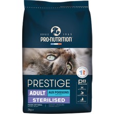 Die Grup Pro Nutrition Prestige Kedi Yetişkin Sterilize Balık 2kg