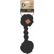 Die Grup M-Pets Coto Black Duo Ball 28CM Örgü Oyuncak