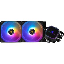 Die Grup Thermalright Frozen Prism 240 Argb 240MM Intel-Amd Uyumlu Işlemci Sıvı Soğutucu