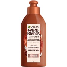 Die Grup Garnier Whole Blends Hindistan Cevizi ve Kakao Yağı Özlü Pürüzsüzleştirici Durulanmayan Saç Kremi 15