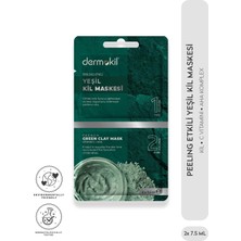 Die Grup Dermokil Peeling Etkili Yeşil Kil Maskesi 2x 7.5 ml