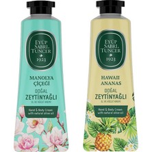 Die Grup Eyüp Sabri Tuncer El ve Vücut Kremi Manolya Çiçeği ve Havaii Ananas 50 ml