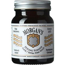 Die Grup Morgan's Pomade Vanilla & Honey Extra Firm Hold - Extra Sert Tutucu Parlaklık Veren Pomad (Whıte Label) 100 gr