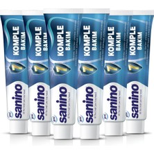 Die Grup Sanino Komple Bakım Diş Macunu 6X75 ml