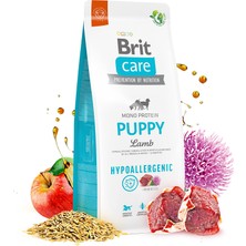 Die Grup Brit Care Puppy, Yavru Köpekler Için Tek Proteinli, Hipoalerjenik, Kuzu Etli Kuru Mama, 12 kg