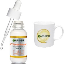 Die Grup Garnier C Vitamini Parlak Süper Aydınlatıcı Serum (30 Ml) Bardak Hediyeli