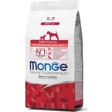 Die Grup Monge Mini Starter Tavuklu Yavru Köpek Maması 1,5 kg