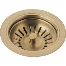 Die Grup Delta Faucet 72010-CZ Flanş ve Süzgeç, Mutfak Lavabosu, Şampanya Bronz