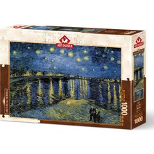 Die Grup Art Puzzle Yıldızlı Gece 2, Vincent Van Gogh 1000 Parça Puzzle