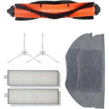 Die Grup Ozemtek Mi Vacuum Mop Essential 2 In 1 (Mjstg1) ile Uyumlu Hepa Filtre,mop Paspas,fırça Seti,essential (Mjstg1-Model No Uyumlu) Mop Paspas,hepa Filtre,fırça Yedek Aksesuar Yenileme Seti- 7 Li Set