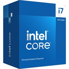 Die Grup Intel I7-14700F Yirmi Çekirdek 2.1 Ghz Kutulu Işlemci
