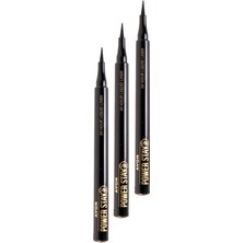Die Grup Avon Power Stay Likit Liner Blackest Black Üçlü Set