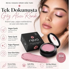 Die Grup Vegan Krem Göz Farı - No. 304 | Temiz Içerik, Uzun Süre Kalıcı & Mono Cream Eyeshadow