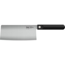 Die Grup Fissler Procut/çin Aşçı Bıçağı (18 Cm) Doğrama Baltası, Elde Zımparalanmış Paslanmaz Çelik Bıçak, Almanya'da Üretilmiştir, Yeşillik Doğrama Bıçağı, Ergonomik