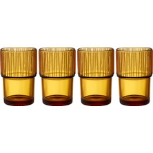 Die Grup Bıtz Kusintha Kahve Bardağı 12,5 cm 38 cl 4 Adet Amber