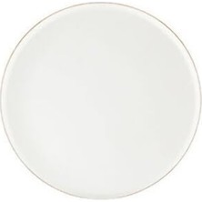 Die Grup Porland Chopin Altın Yaldız Düz Tabak 21CM