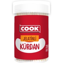 Die Grup Cook Bambu Kürdan, Jelatinli, 200 Adet