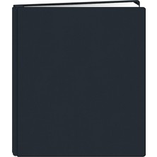 Die Grup Pioneer Photo Albums 20 Sayfa Aile Hazineleri Deluxe Gece Yarısı Mavisi Kumaş Kapak Karalama Defteri 8,5 x 11-Inç Sayfalar Için, Mavi, Beyaz, 29,2 x 25,1 x 3,5 cm