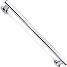Die Grup Özen Krom Çekmece Kulp 224 mm Parlak Metal Şık Dolap Kulbu Mutfak Banyo Çekmece Kapak Uyumlu Model