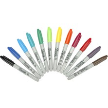 Die Grup Sharpie Fine. Yuvarlak Uç. Permanent Markör - Turuncu