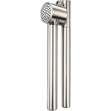 Die Grup Pratik Metal Sarımsak Ezici Ergonomik Saplı Güçlü Sıkım Kolay Temizlenir Dayanıklı Mutfak Tipi Sarımsak Presi Sarımsak Öğütücü Ezme Aparatı Ev ve Profesyonel Kullanıma Uygun