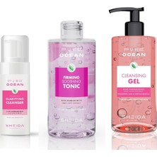 Die Grup Sheida Pure Ocean Yüz Temizleme Seti - Kuru ve Hassas Ciltler Için