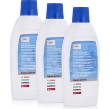 Die Grup 3 x Bosch Siemens Kireç Çözücü Sıvı 500 ml Tam Otomatik Kahve Makinesi