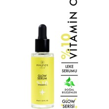 Die Grup Polente Natural - Glow Serum%10 C Vitamini Içeren Aydınlatıcı Leke Serumu (30 Ml)