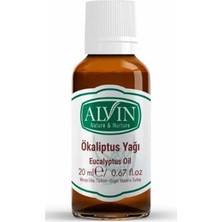 Die Grup Alvin Okaliptus Yağı Eucalyptus Oil, Doğal, 20 ml