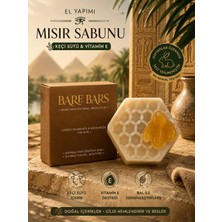 Die Grup Bare Bars Keçi Sütü, Bal ve E Vitaminli El Yapımı Doğal Sabun – Hassas Ciltler Için