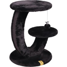 Die Grup M-Pets Panther Premium Luna Kedi Tırmalama Siyah