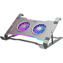 Die Grup Addison AD-RC33 Parcbeny Serisi Frostonic 10''-17'' Uyum 7 Yükseklik Mod 10 Rgb Modlu Ayarlanabilir 1 USB 1 Type C Girişli Silver Çelik