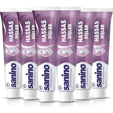 Die Grup Sanino Hassas Dişler Diş Macunu 6X75 ml