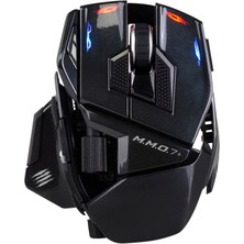 Die Grup Mad Catz M.m.o. 7+ Kablosuz Mmo Gaming Mouse – 26.000 Dpı, 21 Programlanabilir Tuş, 40 Saat Pil