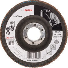 Die Grup Bosch Zımpara Taşı X581 Best For Inox 115 mm Korn 80, 1 Adet.
