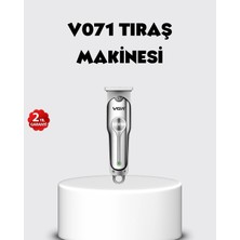 Marsilyan Şarjlı Gümüş Tıraş Makinesi – 3 Farklı Başlıklı, 120 Dakika Çalışma Süreli, Cilt Do