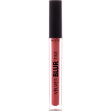 Die Grup Note Cosmetics Velvet Blur Tint Kadife Bitişli Nemlendirici Mat Ruj - 04 Rust Red - Pembe