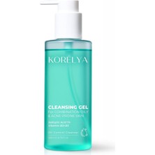Die Grup Korelya Karma, Yağlı ve Akne Eğilimli Ciltler Sivilce, Siyah Nokta Karşıtı Yüz Temizleme Jeli 200 ml