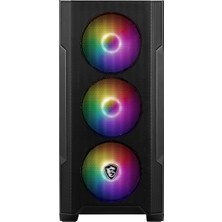Die Grup Msı Mag Forge M100A D60 600W 80+ Psu Micro-Atx Gaming (Oyuncu) Kasa
