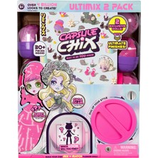 Die Grup Capsule Chix 36450 Ultimix 2'li Paket 2 Ram Rock ve Ctrl+Alt+Magic, 2 Özel Moda Bebeği Oluşturmak Için Montaj Seti, 10 Sürpriz Kapsüllü Kutu, 6