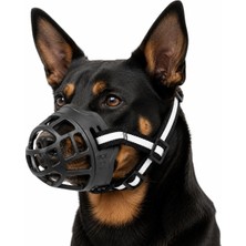 Die Grup Valkyrie Köpek Ağızlığı Size 2 10-17 kg Küçük Orta Irk Ayarlanabilir Nefes Alabilir Plastik Ağızlık