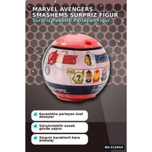 Ototechparca Sıkıştırılabilir 5 cm Avengers Süper Kahraman Figürü - Sürpriz Tekli Paket BX-313654