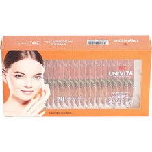 Die Grup Unıvıta %100 Doğal Katkısız Tatlı Badem Yağı - 20 Günlük Bakım Kürü - 80 ml (4ml x 20)