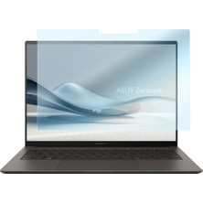 Die Grup Engo Asus Zenbook A14 14 Inç Ile Uyumlu Ekran Koruyucu Notebook, 9h Temperli Kırılmaz Esnek Nano Cam, Çizilmeye ve Darbeye Dayanıklı Laptop Koruma, Hd Şeffaf 16:10